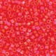 Miyuki delica Beads 11/0 - Opaque vermillion red ab DB-159